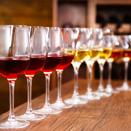 Pasos para cata de vino.